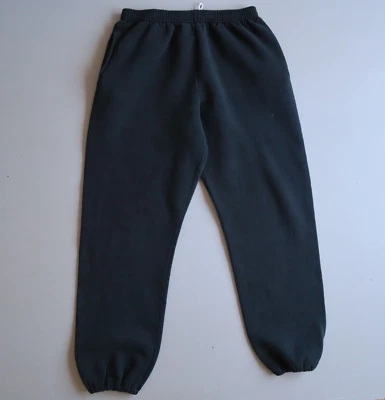 Pantalones de chándal vintage para hombre negros Russell Athletic XL EE. UU. bolsillos salón Foto 1 de 4