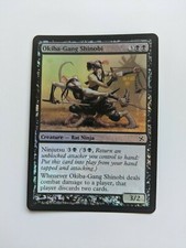 MTG Magic - Okiba-Gang Shinobi Foil - Betrayers of Kamigawa