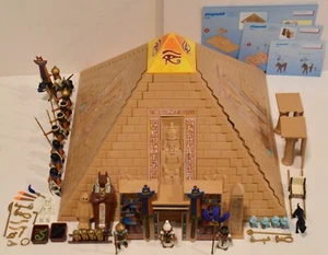 Playmobil 4240 4243 4245 Pirámide Egipcia Templo del Faraón Soldados Lote B - Imagen 1 de 11