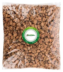 Sehr grobes Kork Granulat | Terrarium Boden Grund Einstreu | Naturkork 10-30 mm - Bild 1 von 10