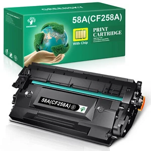 1PK CF258A With Chip 58A Toner Cartridge For HP LaserJet Pro M404n M404dn M404dw - Picture 1 of 6