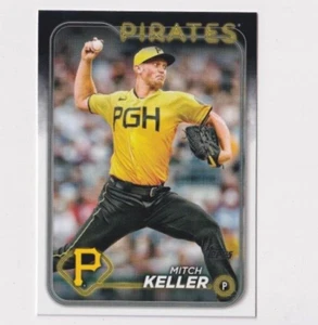(12) Mitch Keller 2024 TOPPS SERIES 1 BASE CARD LOT #230 PITTSBURGH PIRATES - Picture 1 of 1