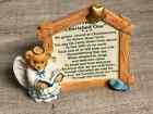 Cherished Teddies By Enesco 1996 Nativity Prayer Plaque 176362s