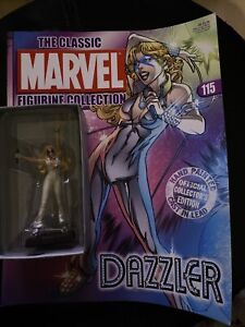 The Classic Marvel Figurine Collection w/ Book # 115 Dazzler No Original Bag