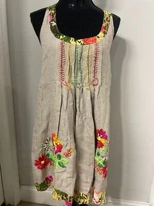 New Antica Sartoria Dress Sleeveless Multicolor One Size Women's  #A7 - Bild 1 von 7