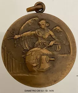 RÖMISCHE GESELLSCHAFT ELEKTRIZITÄT MEDAILLE 40. ENERGIETRANSPORT TIVOLI ROM 1892.1932 - Bild 1 von 6