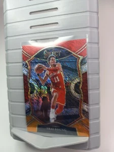 Trae Young 2021 Panini Select NBA Basketball Concourse Prizm (Card #2) Hot!!! - Picture 1 of 10