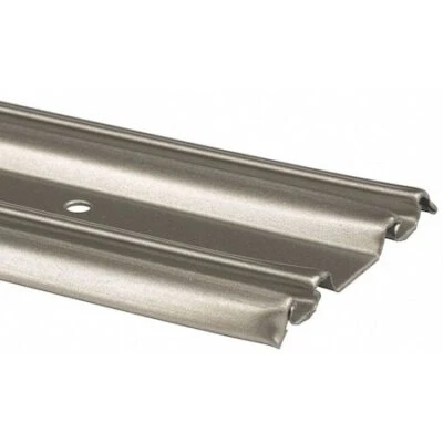 Primeline Tools N 6875 Bypass Mirror Door Bottom Track, 48 In., Roll-Formed
