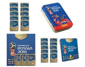 Panini WM 2018 Russia World Cup Sticker Tin Tüten Display Album Sets zum wählen - Bild 1 von 5