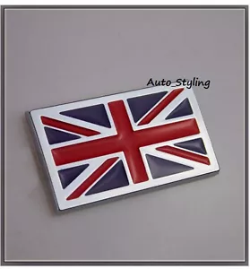 Union Jack United Kingdom British England UK GB Flag Badge Emblem Classic Car 13 - Picture 1 of 3