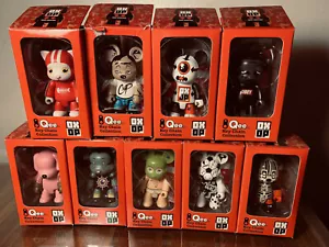 Qee Toy2r - OX OP - Complete Set of 9 - 2,5" - Obey Coop - Vintage designer to - Imagen 1 de 12