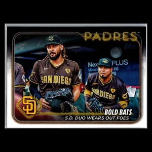 2024 Topps Update - #US88 Fernando Tatis Jr / Luis Arraez - San Diego Padres - Picture 1 of 2