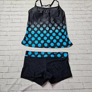Sixyotie Women’s Tankini Set Gradient Colour Swimwear Bikini UK XXL Beachwear - Picture 1 of 11