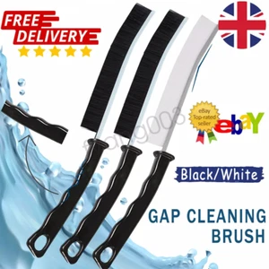 Pack Of 3 Crevice Cleaning Brush Hard Bristle Recess Household Gap Cleaning Tool - Picture 1 of 11
