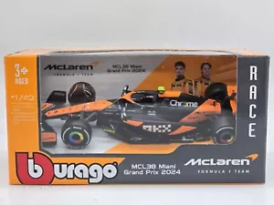 McLaren F1 Team MCL38 Miami Grand Prix 2024 #4 - Bburago - 1:43 - Bild 1 von 1
