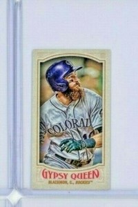 2016 Topps Gypsy Queen Mini Charlie Blackmon #24 - Colorado Rockies