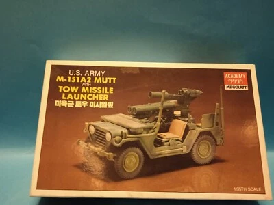 US Army M151A2 Jeep Plastic Model Kit Scala 1/35 Academy Minicraft Art CA018 - Immagine 1 di 2