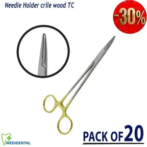 20er Pack TC Crilewood Nadelhalter zum Halten kleiner Gegenstände chirurgische Werkzeuge - Bild 1 von 5