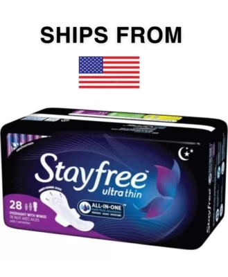 RÁPIDO 📦💨 Almohadillas ultrafinas para pasar la noche con alas 28 unidades Foto 1 de 4