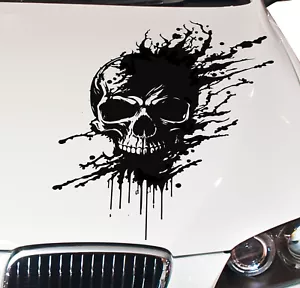 Skull Truck Hood Decal Bed Decals Truck Decals Removable Vinyl Stickers - Picture 1 of 4
