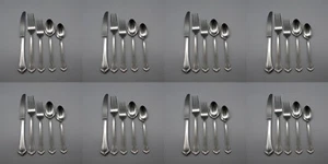 Lenox Stainless Flatware ALCOTT - Service for Eight - 40pc Set New - Picture 1 of 3
