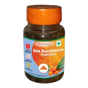 Free Fast Shipping. Patanjali Sea Buckthorn 30 Capsules - Picture 1 of 1
