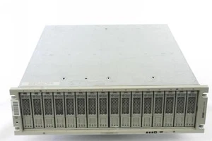 SUN STORAGETEK 16 BAY HARD DRIVE ARRAY 0843 16X 300GB FC 10K 2X 375-3336-02 - Picture 1 of 2