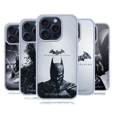 OFFICIAL BATMAN ARKHAM ORIGINS KEY ART SOFT GEL CASE FOR APPLE iPHONE PHONES - Image 1 of 4