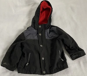 Giacca nera con cappuccio Carter's ragazzo taglia 24 mesi - Foto 1 di 6