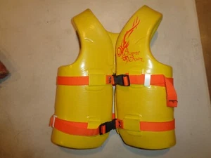 SUPER SOFT Type III Flotation Swim Vest, Youth Medium, 26"-29", 50#-90# - Picture 1 of 4
