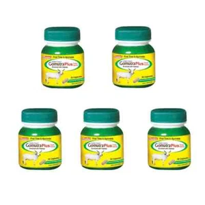 5x Pitambari Cow urine 30 capsules Gomutra Plus enriched with Triphala - Picture 1 of 3