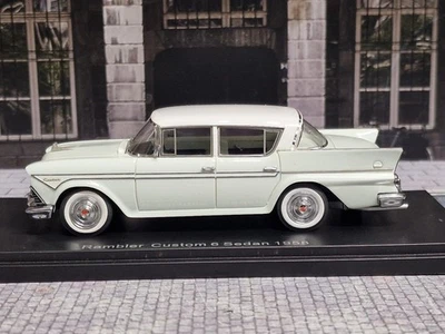 1/43 NEO SCALE MODELS - RAMBLER CUSTOM 6 SEDAN 1958 - Immagine 1 di 4