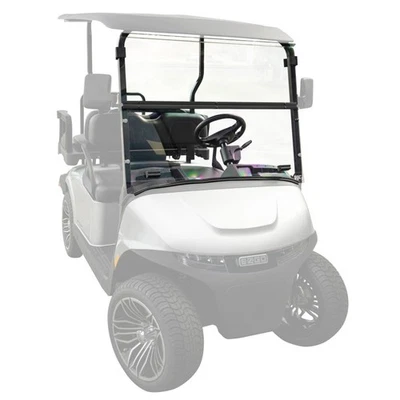 Carro de golf EZGO RXV 2024-up | RedDot transparente plegable parabrisas de 3/16" con moldura Foto 1 de 4
