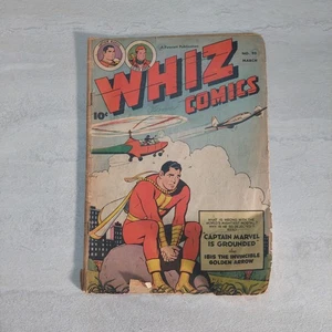 WHIZ COMICS #95 Edad de Oro Capitán Marvel 10 centavos 1948 FAWCETT Flecha de Oro (LEER - Imagen 1 de 20