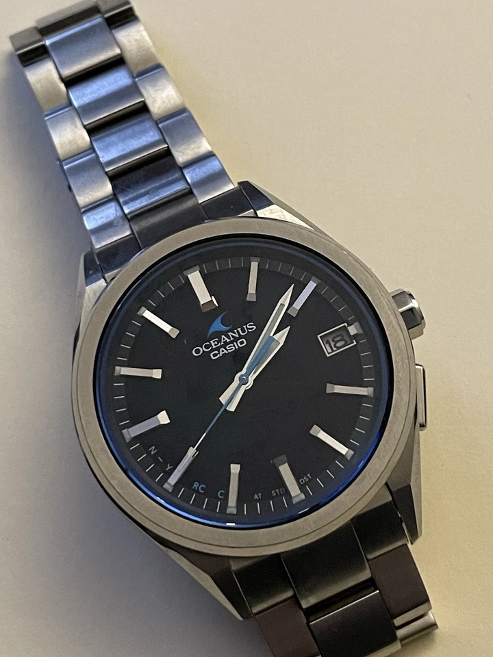 Reloj Hombre Casio Oceanus Classic Line OCW-T200S-1AJF Bluetooth Foto 1 de 4