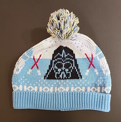 Hanna Andersson Gorro Niño Grande Star Wars Vacaciones Suéter Tejido Darth Vader Foto 1 de 4