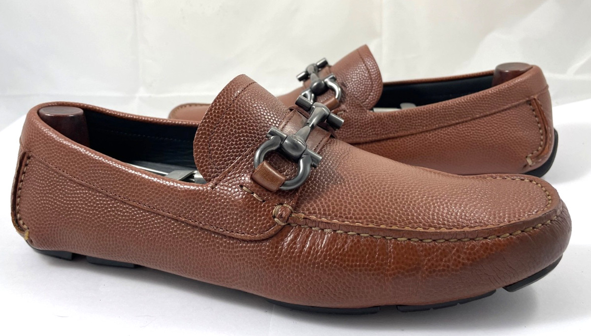 Salvatore Ferragamo ローファー スエード 8 3E ブラウン Salvatore Ferragamo - FERRAGAMO/SalvatoreFerragamo