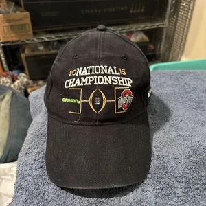 NCAA 2015 Championship Hat One Size Oregon Ohio State - Picture 1 of 12