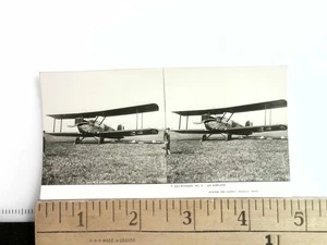 Arbeiter Nr. 2 Ein Flugzeug Stereoview Keystone View Co. 1933 USA - Bild 1 von 2