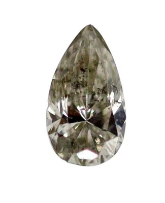 Certified Natural Diamond 0.065 Ct Pear Brilliant Cut H Color SI3 Grade 3 x 1 MM - Image 1 of 4