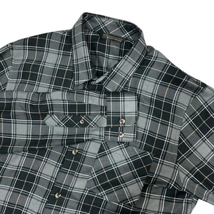 Travis Mathew St Andrews Links Button Up Shirt Mens Medium Plaid Long Sleeve - Picture 1 of 10