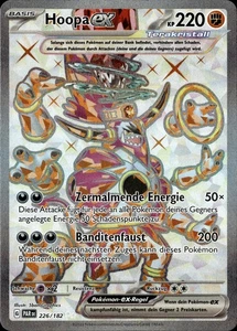 Pokemon Hoopa ex Fullart 226/182 Paradoxrift Near Mint deutsch - Picture 1 of 2