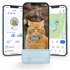 Tractive Smart Cat GPS Tracker | Monitoraggio Localizzazione e Benessere in Tempo Reale - Foto 1 di 8