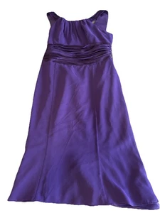 Vestido de novia David’s estilo dama de honor F12832 púrpura talla 12 - Imagen 1 de 3