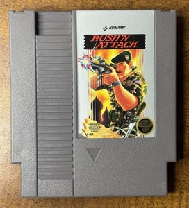 Rush'n Attack (Nintendo Entertainment System NES, 1987) Cart Only Tested - Picture 1 of 3
