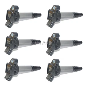 For Toyota RAV4 3.5L V6 2006-2012 90919-02250 6 pcs OEM NGK Ignition Coils - Picture 1 of 5