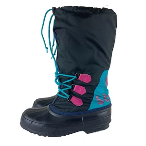 Sorel Snowlion Mujer Talla 8 Alto Aislado Impermeable Invierno Botas de Nieve - Imagen 1 de 9