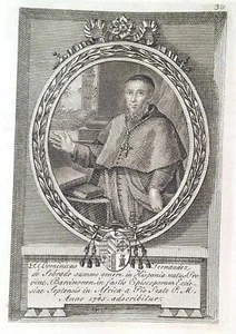 INCISIONE 1850 MONSIGNOR DOMENICO FERNANDEZ DE SOBRADO CEUTA ANDALUSI CAPPUCCINI - Picture 1 of 1