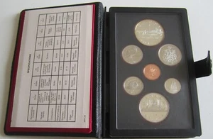 Juego de monedas Canadá 1984 prueba - Imagen 1 de 1
