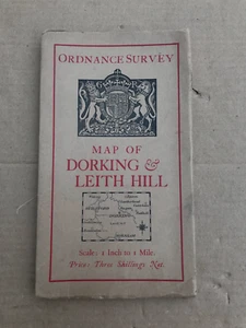 Ordnance Survey Map of Dorking & Leith Hill **Tourist Map - Imagen 1 de 22